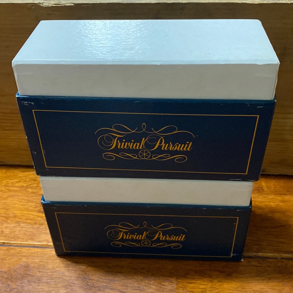 Trivial Pursuit Genius Edition Q&A Cards